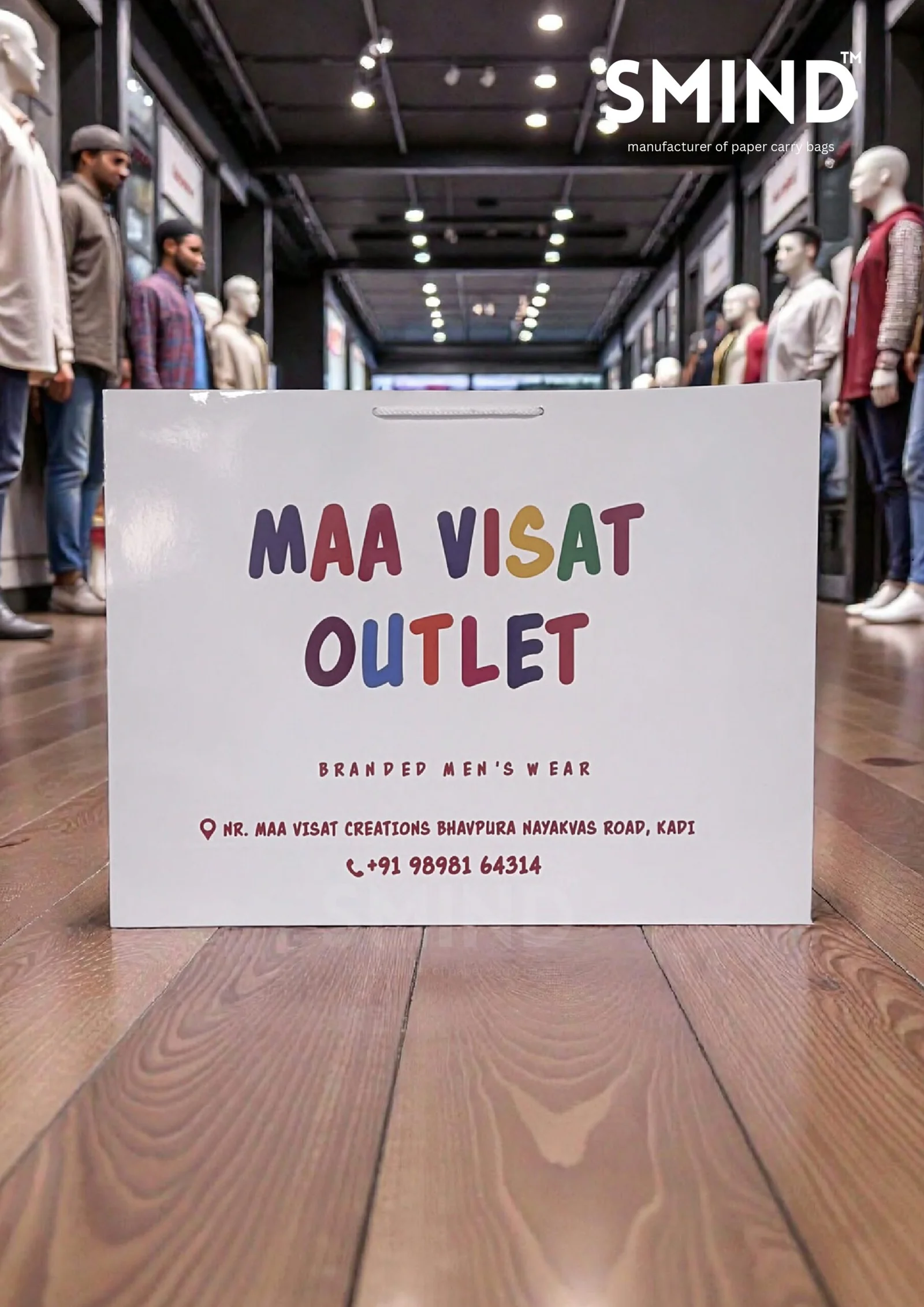 Paper Bag For Clothes Shop