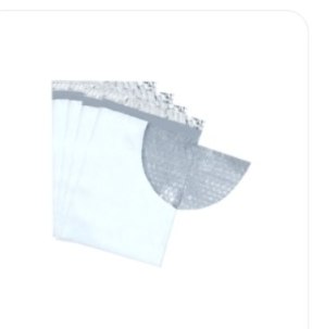 Plain Bubble Courier Bag