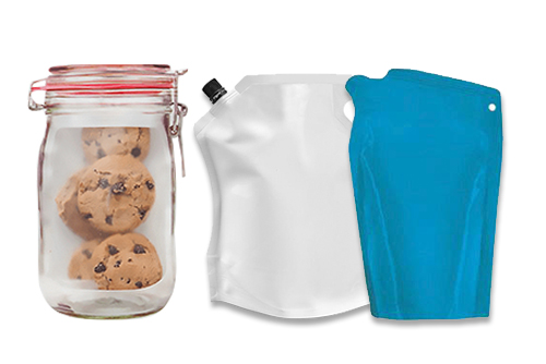 Profile Cut Pouches (with Zipper, Slider)